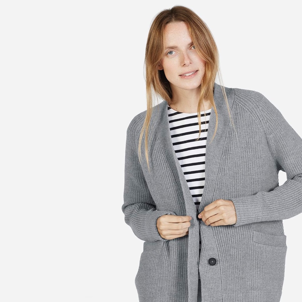 Everlane wool cardigan